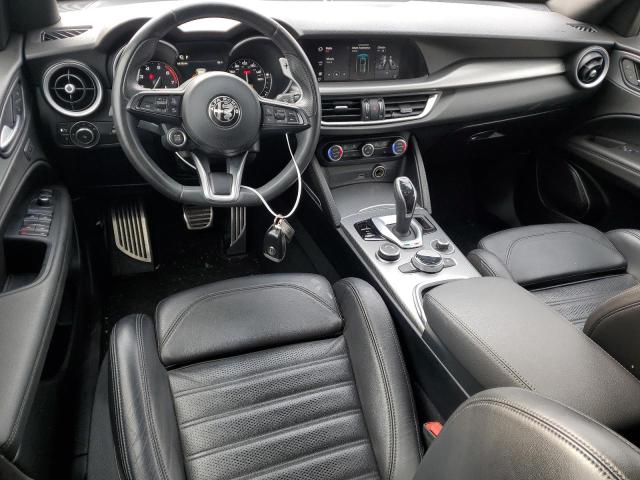 ZASPAKBN1M7D13708 - 2021 ALFA ROMEO STELVIO TI RED photo 8