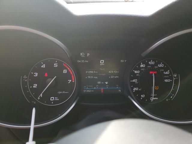 ZASPAKBN1M7D13708 - 2021 ALFA ROMEO STELVIO TI RED photo 9