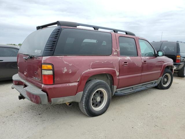 3GNFK16Z64G304393 - 2004 CHEVROLET SUBURBAN K1500 BURGUNDY photo 3