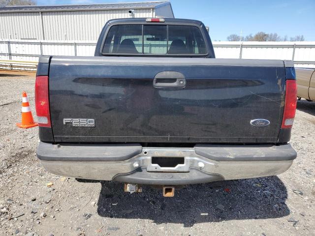 1FTNX21F41EA03049 - 2001 FORD F250 SUPER DUTY BLACK photo 6