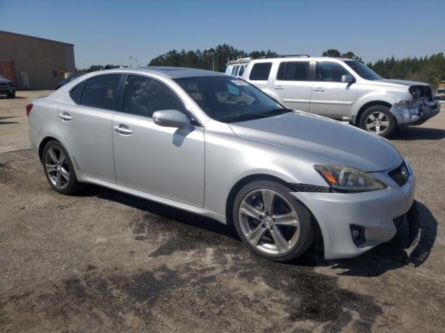 JTHBF5C21B5135817 - 2011 LEXUS IS 250 SILVER photo 4