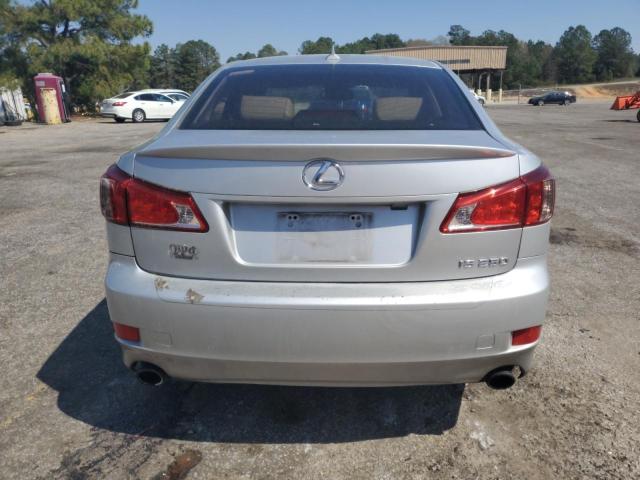 JTHBF5C21B5135817 - 2011 LEXUS IS 250 SILVER photo 6