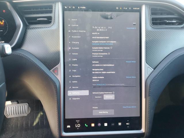 5YJSA1E29JF271597 - 2018 TESLA MODEL S Qara foto 9