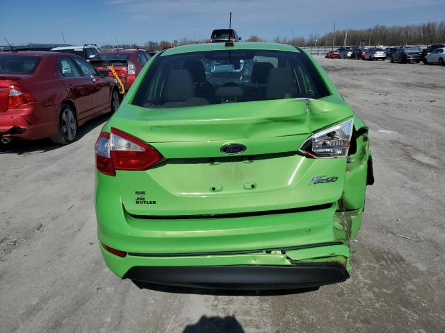 3FADP4BJ7EM132922 - 2014 FORD FIESTA SE GREEN photo 6