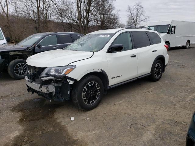 5N1DR2MN9KC627141 - 2019 NISSAN PATHFINDER S WHITE photo 1