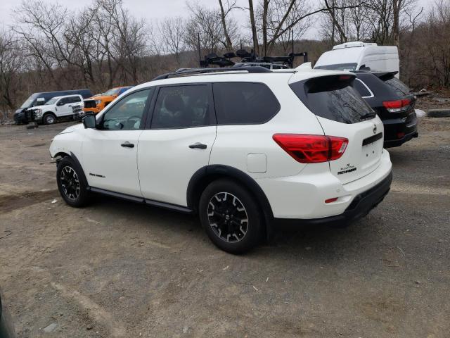5N1DR2MN9KC627141 - 2019 NISSAN PATHFINDER S WHITE photo 2