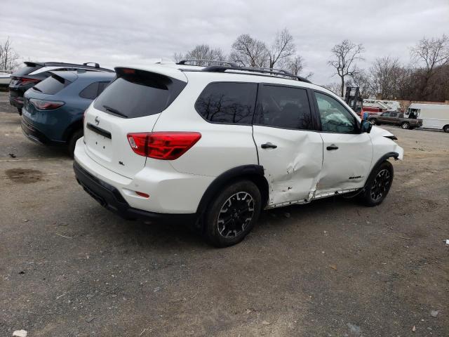 5N1DR2MN9KC627141 - 2019 NISSAN PATHFINDER S WHITE photo 3