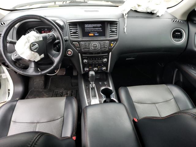5N1DR2MN9KC627141 - 2019 NISSAN PATHFINDER S WHITE photo 8