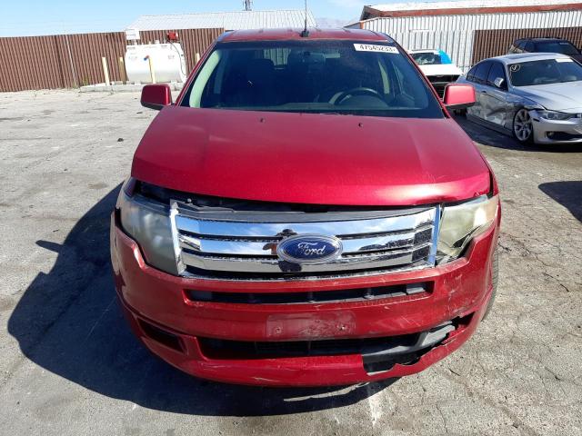 2FMDK30CX9BA97187 - 2009 FORD EDGE SPORT RED photo 5