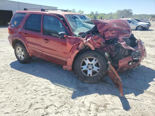 1FMCU04157KB18981 - 2007 FORD ESCAPE LIMITED RED photo 4