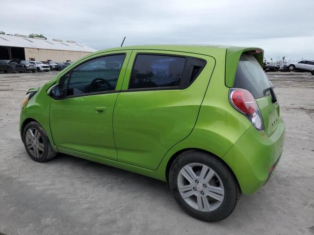 KL8CD6S94EC566547 - 2014 CHEVROLET SPARK 1LT GREEN photo 2