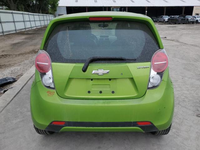 KL8CD6S94EC566547 - 2014 CHEVROLET SPARK 1LT GREEN photo 6