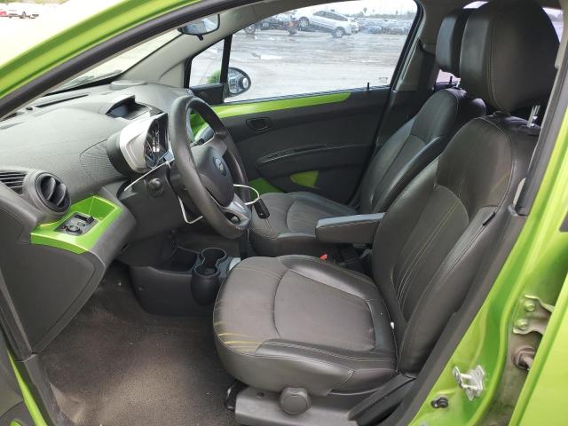 KL8CD6S94EC566547 - 2014 CHEVROLET SPARK 1LT GREEN photo 7