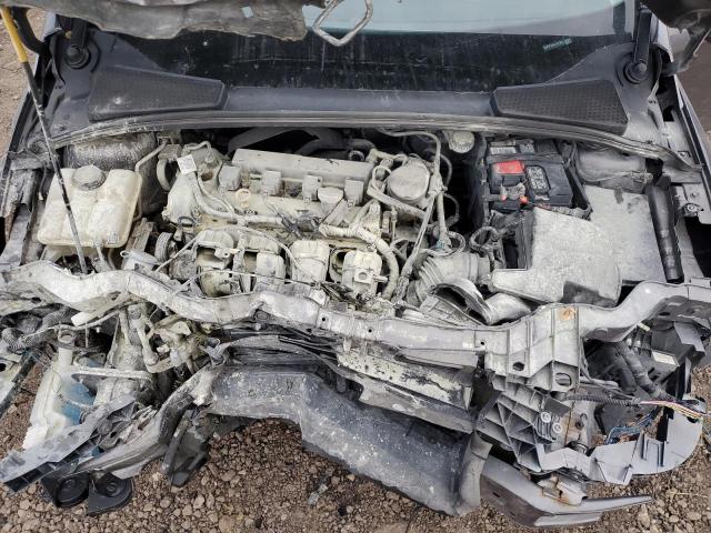 1FADP3F24EL137381 - 2014 FORD FOCUS SE GRAY photo 11