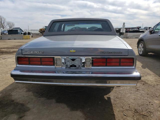 1G1BU51E3KA143700 - 1989 CHEVROLET CAPRICE CLASSIC BROUGHAM GRAY photo 6