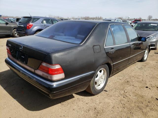 WDBGA43G6WA382547 - 1998 MERCEDES-BENZ S 420 BLACK photo 3