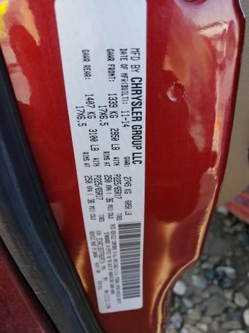 2C4RC1BG7FR620714 - 2015 CHRYSLER TOWN & COU TOURING 红色 照片 13