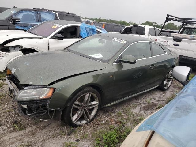 WAURV78T79A034523 - 2009 AUDI S5 QUATTRO GREEN photo 1