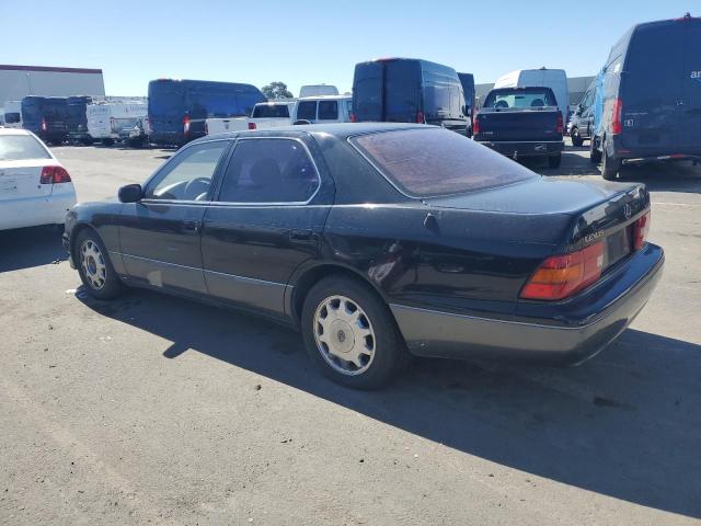 JT8BH22FXT0065696 - 1996 LEXUS LS 400 BLACK photo 2