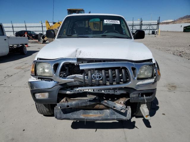 5TEWN72N63Z146341 - 2003 TOYOTA TACOMA XTRACAB WHITE photo 5