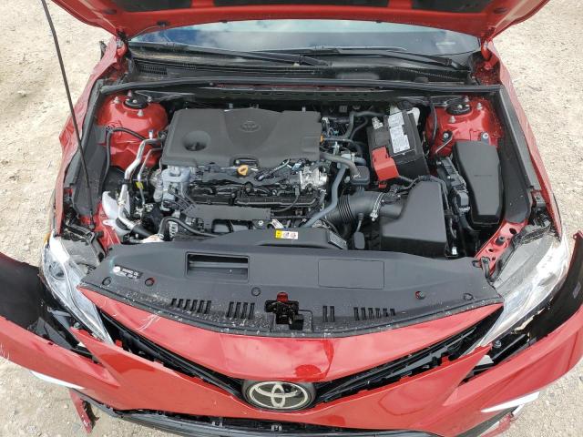 4T1F11AK3RU230940 - 2024 TOYOTA CAMRY XLE RED photo 11