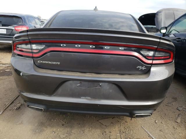 2C3CDXCT4HH601830 - 2017 DODGE CHARGER R/T GRAY photo 6