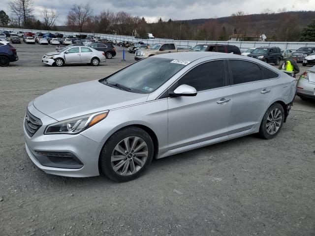 5NPE34AF7FH124950 - 2015 HYUNDAI SONATA SPORT SILVER photo 1