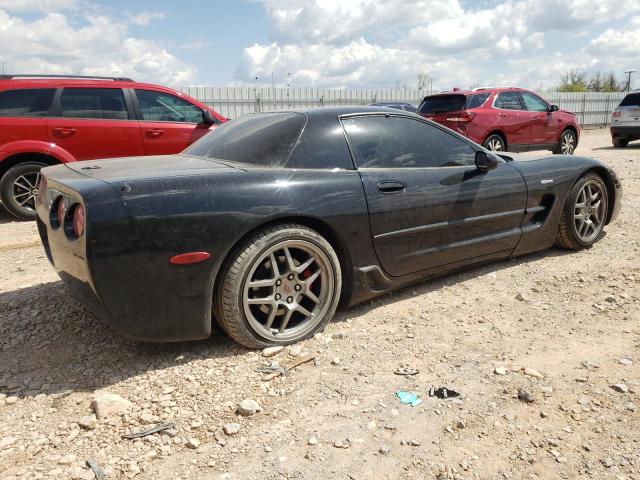 1G1YY12S345131151 - 2004 CHEVROLET CORVETTE Z06 BLACK photo 3