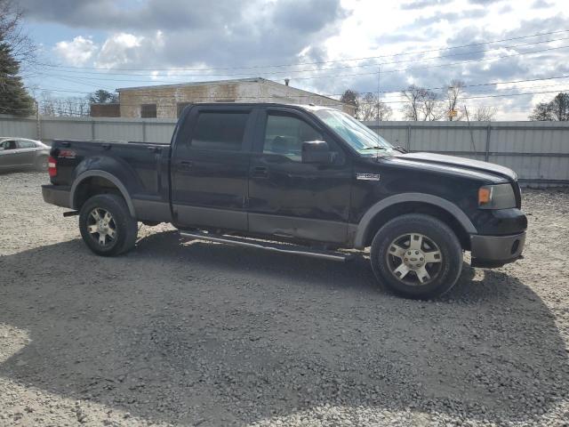 1FTPW04507KD30836 - 2007 FORD F150 SUPERCREW BLACK photo 4