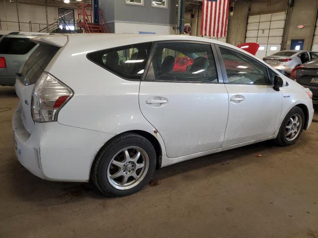 JTDZN3EU6C3094734 - 2012 TOYOTA PRIUS V WHITE photo 3