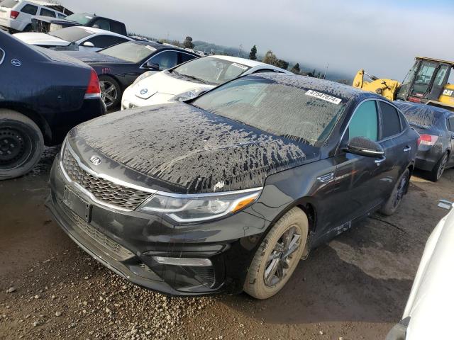 5XXGT4L39LG378176 - 2020 KIA OPTIMA LX BLACK photo 1