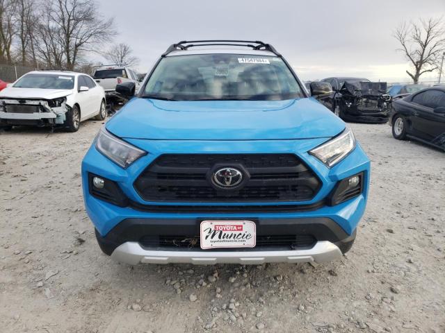 2T3J1RFV0KW008106 - 2019 TOYOTA RAV4 ADVENTURE BLUE photo 5