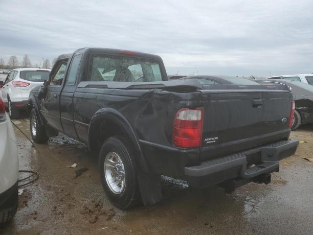 1FTYR14E81PB66747 - 2001 FORD RANGER SUPER CAB BLACK photo 2