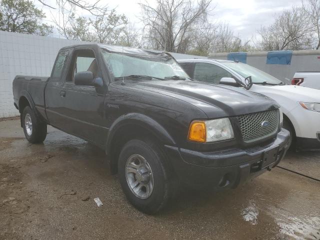 1FTYR14E81PB66747 - 2001 FORD RANGER SUPER CAB BLACK photo 4