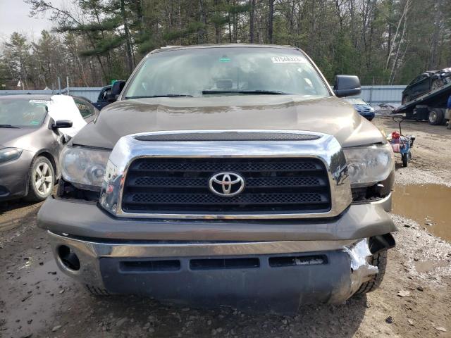 5TFBT54199X014919 - 2009 TOYOTA TUNDRA DOUBLE CAB TAN photo 5