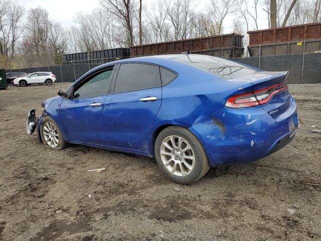 1C3CDFCA5DD316022 - 2013 DODGE DART LIMITED BLUE photo 2