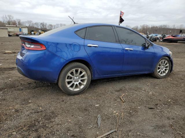 1C3CDFCA5DD316022 - 2013 DODGE DART LIMITED BLUE photo 3