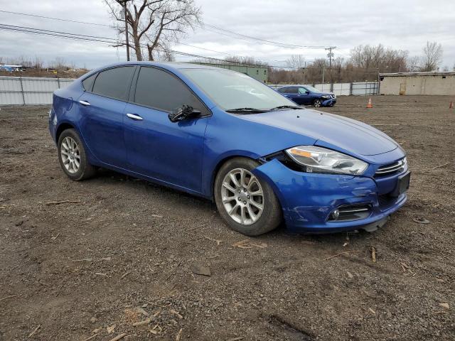 1C3CDFCA5DD316022 - 2013 DODGE DART LIMITED BLUE photo 4