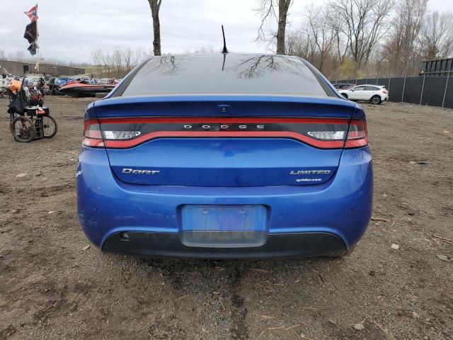 1C3CDFCA5DD316022 - 2013 DODGE DART LIMITED BLUE photo 6