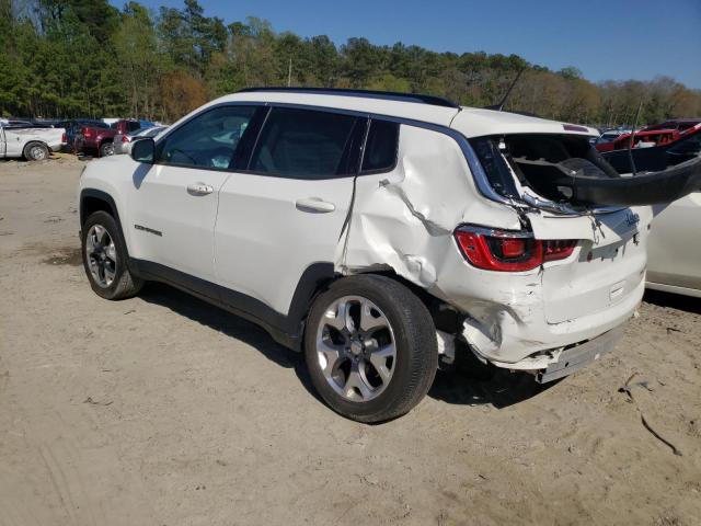 3C4NJCCB6KT793585 - 2019 JEEP COMPASS LIMITED WHITE photo 2