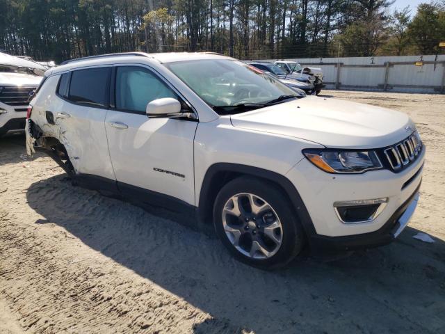 3C4NJCCB6KT793585 - 2019 JEEP COMPASS LIMITED WHITE photo 4