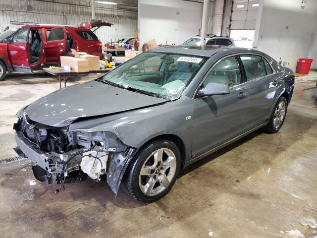 1G1ZH57B484255204 - 2008 CHEVROLET MALIBU 1LT GRAY photo 1