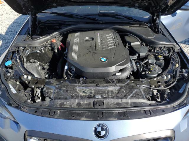 3MW53CM03N8C76952 - 2022 BMW M240XI BLUE photo 11