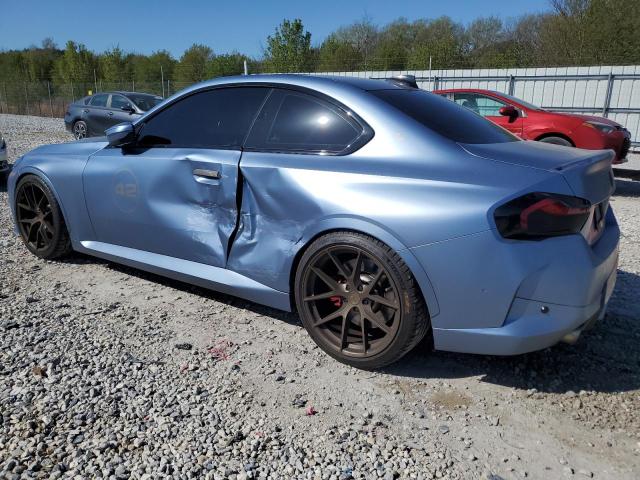 3MW53CM03N8C76952 - 2022 BMW M240XI BLUE photo 2