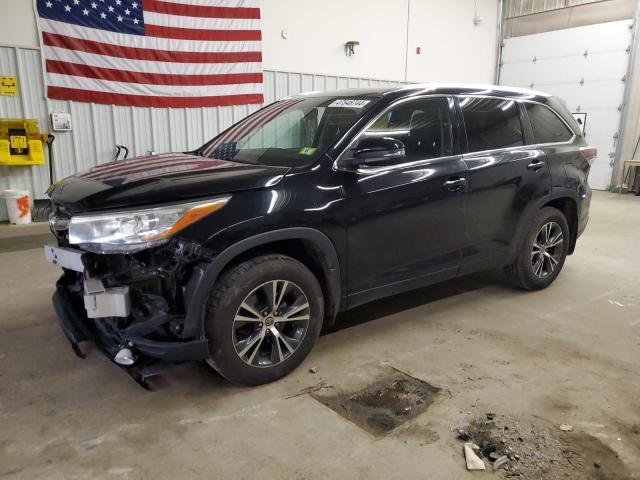 5TDJKRFH4GS260909 - 2016 TOYOTA HIGHLANDER XLE Qara foto 1