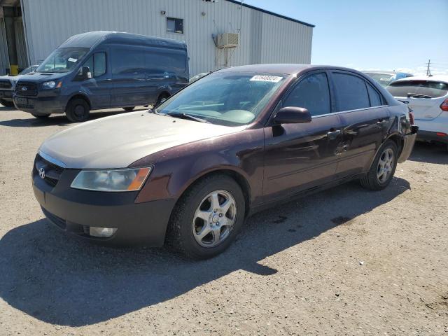 5NPEU46F06H094504 - 2006 HYUNDAI SONATA GLS MAROON photo 1