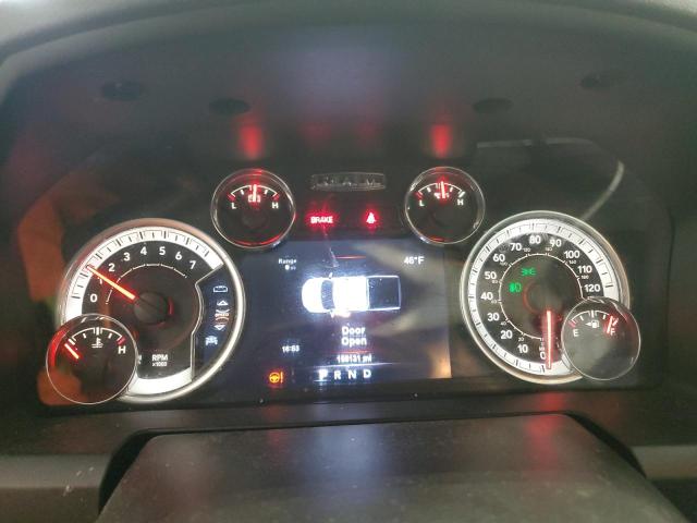 1C6RR7GT2HS700471 - 2017 RAM 1500 SLT WHITE photo 9