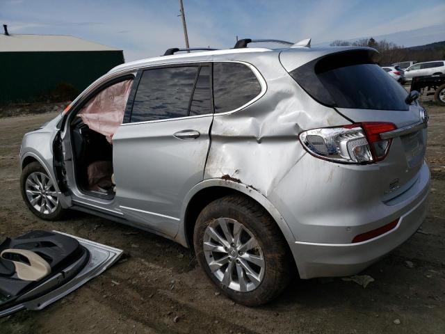 LRBFXBSA3HD110146 - 2017 BUICK ENVISION ESSENCE Արծաթագույն լուսանկար 2