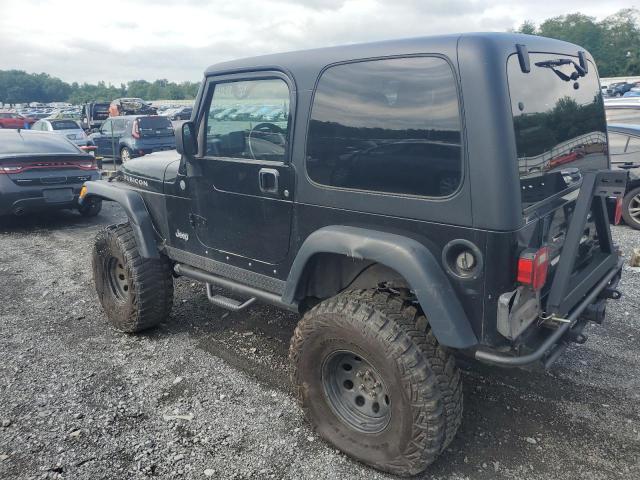 1J4FA69S34P729423 - 2004 JEEP WRANGLER / RUBICON BLACK photo 2