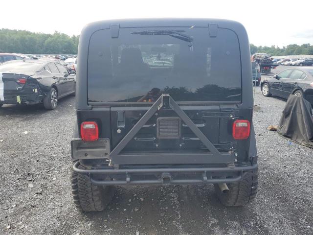 1J4FA69S34P729423 - 2004 JEEP WRANGLER / RUBICON BLACK photo 6